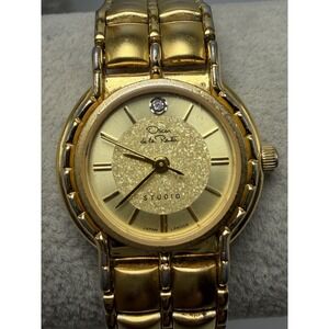 Oscar De La Renta Studio Ladies Watch New Battery 24MM 6" 294-Y121A